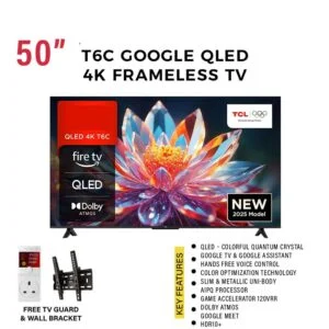 TCL T6C 50 inch QLED Smart TV